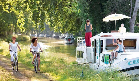 Enjoy a boating holiday across Europe including France, UK, Ireland and Holland